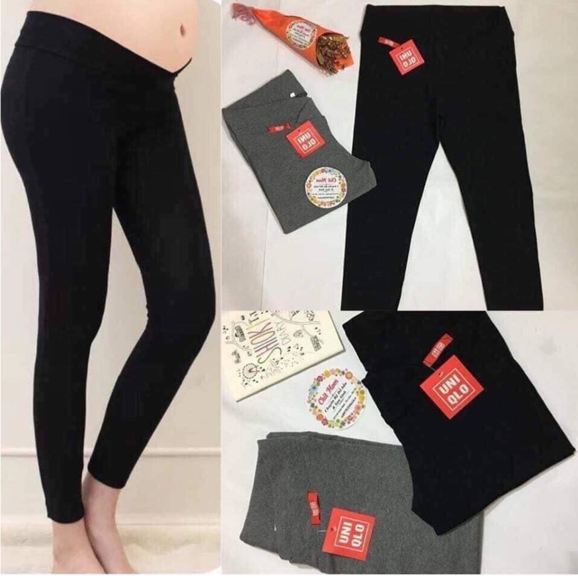 Quần legging bầu thời trang chất đẹp