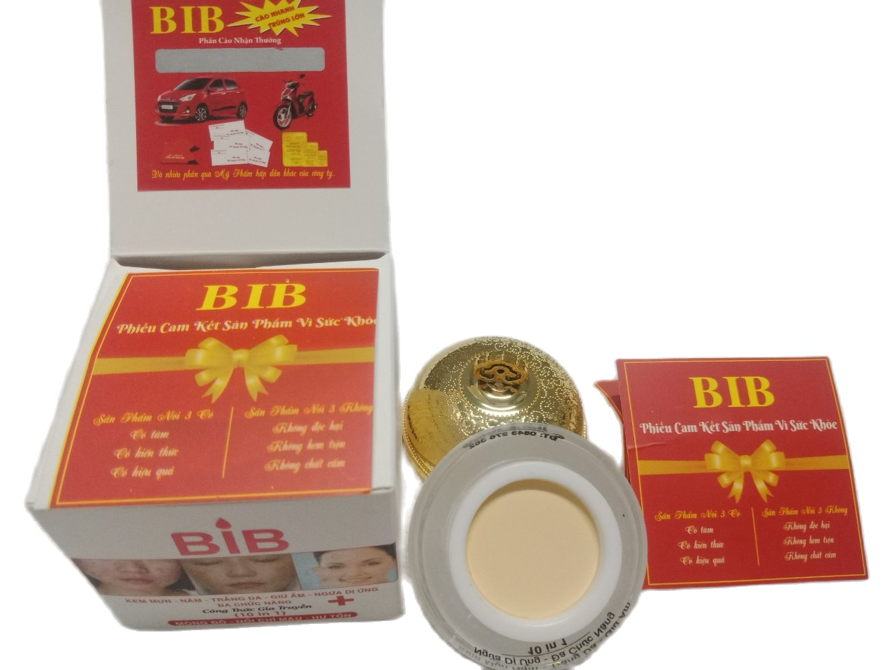 KEM DƯỠNG DA MẶT BIB 10 IN 1 16G