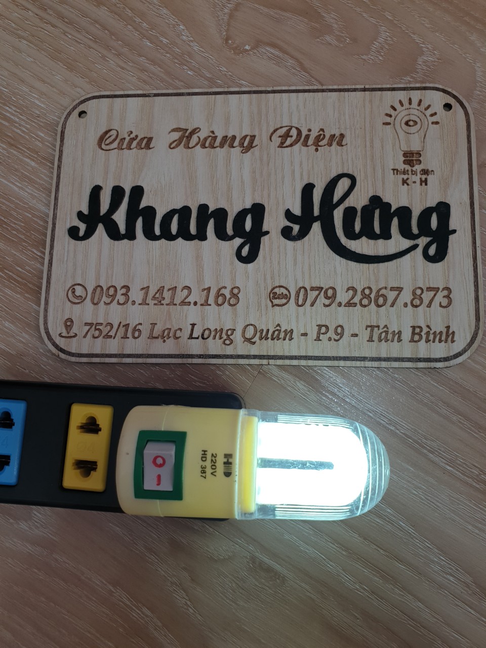Đèn ngủ Led có công tắc
