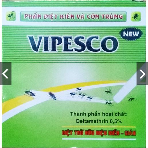 Phấn diệt kiến, diệt gián, diệt côn trùng Vipesco