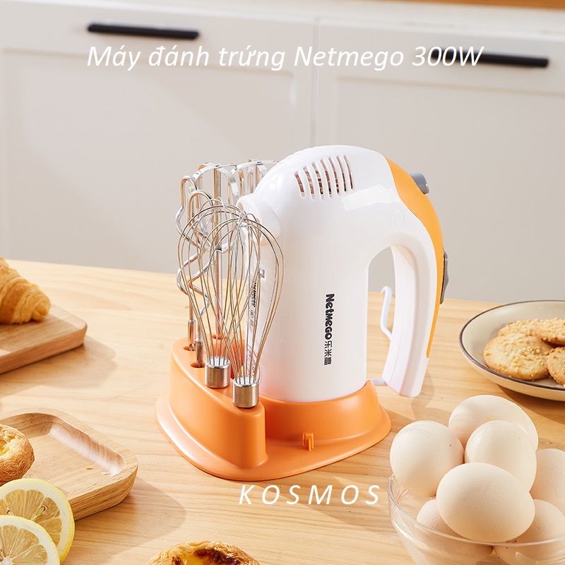 Máy đánh kem chesee - đánh trứng Netmego N38D 300W