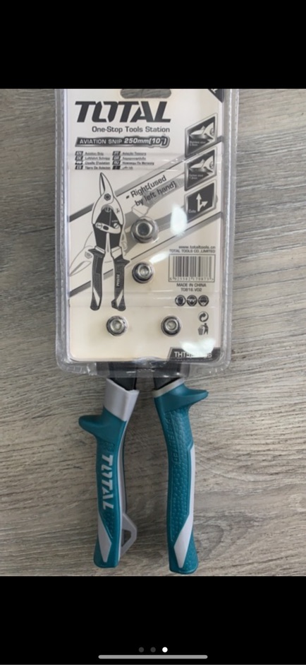 THT521106 KÉO CẮT TÔN MŨI TRÁI TOTAL