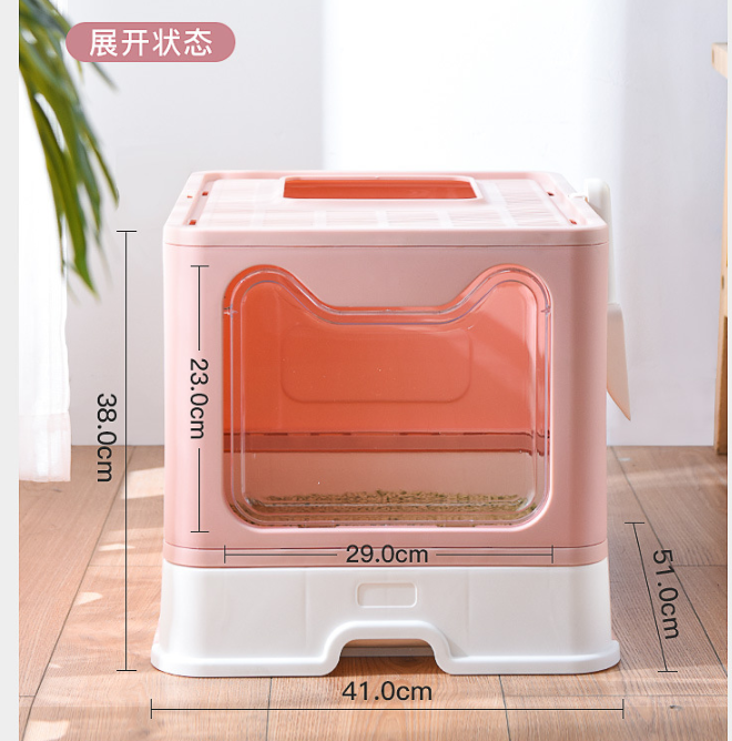 Nhà vệ sinh siêu lớn cho mèo HT12-13