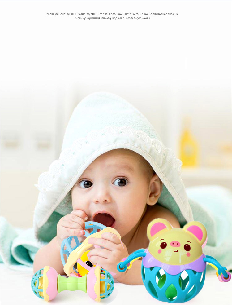 Bộ Set 03 Món Xúc Xắc Lục Lạc Cầm Tay