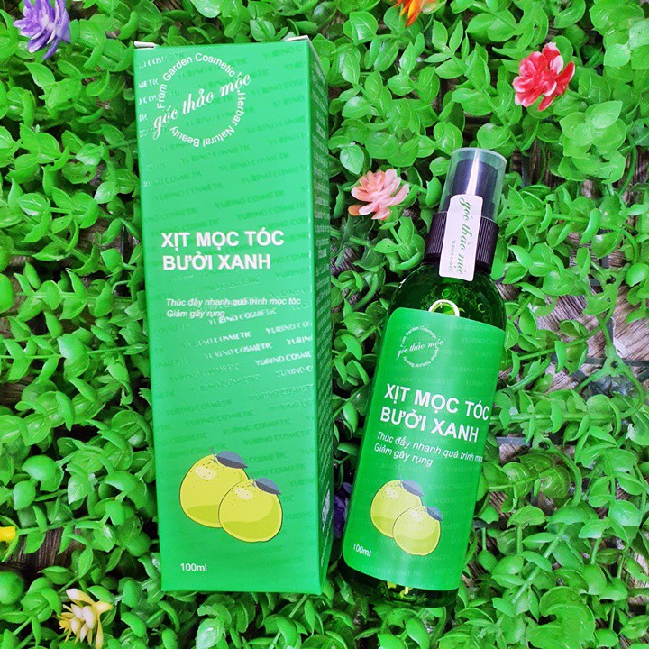 Xịt dưỡng tóc tinh chất bưởi 100ml/chai- giảm rụng tóc- giúp mọc tóc