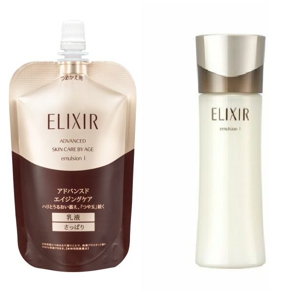 Nhũ tương nâng cơ, chống nhăn Shiseido Elixir Advanced II (110ml) [Túi thay thế]
