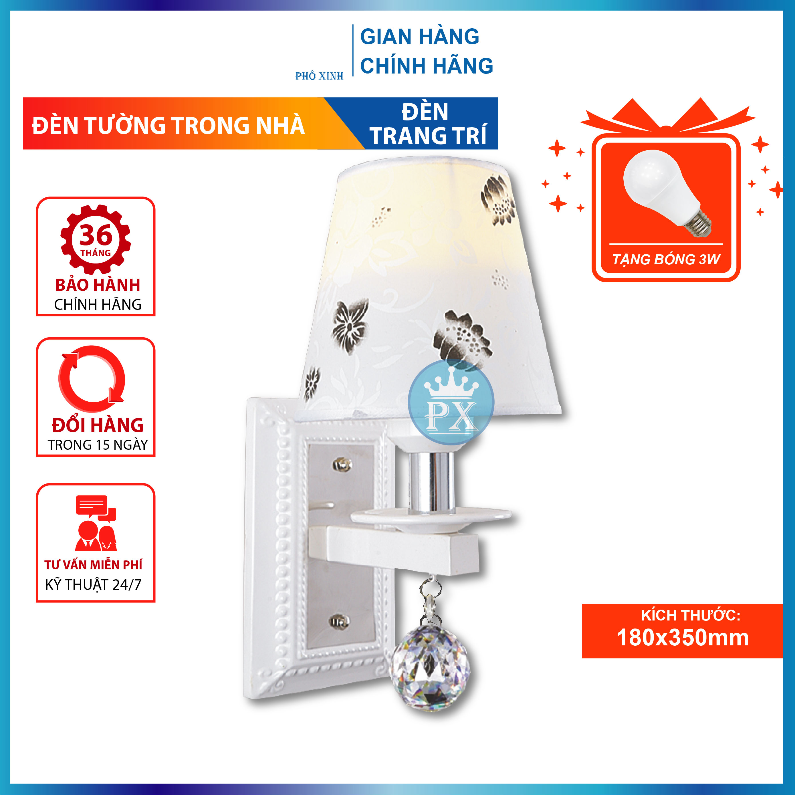 Đèn Tường, Đèn Ngủ, Đèn Cầu Thang 2023