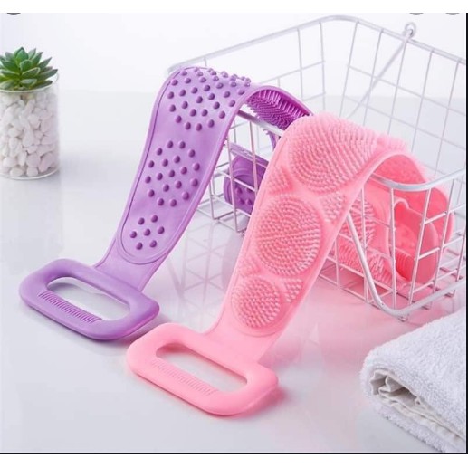 Dây Cọ Lưng , Kỳ lưng Silicon 2 Mặt Mẫu Mới