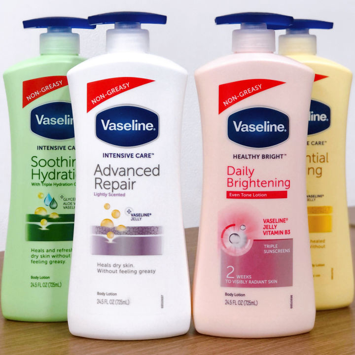 Dưỡng Thể Cấp Ẩm Vaseline 725ml - Trắng