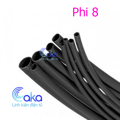 ống gen co nhiệt 8mm (ống dài 1 mét)