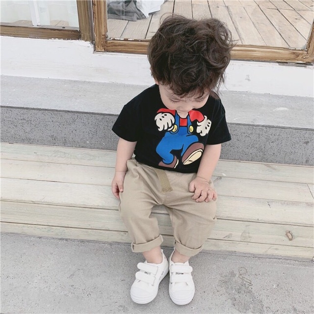 ÁO GHÉP HÌNH DỄ THƯƠNG CHO BÉ