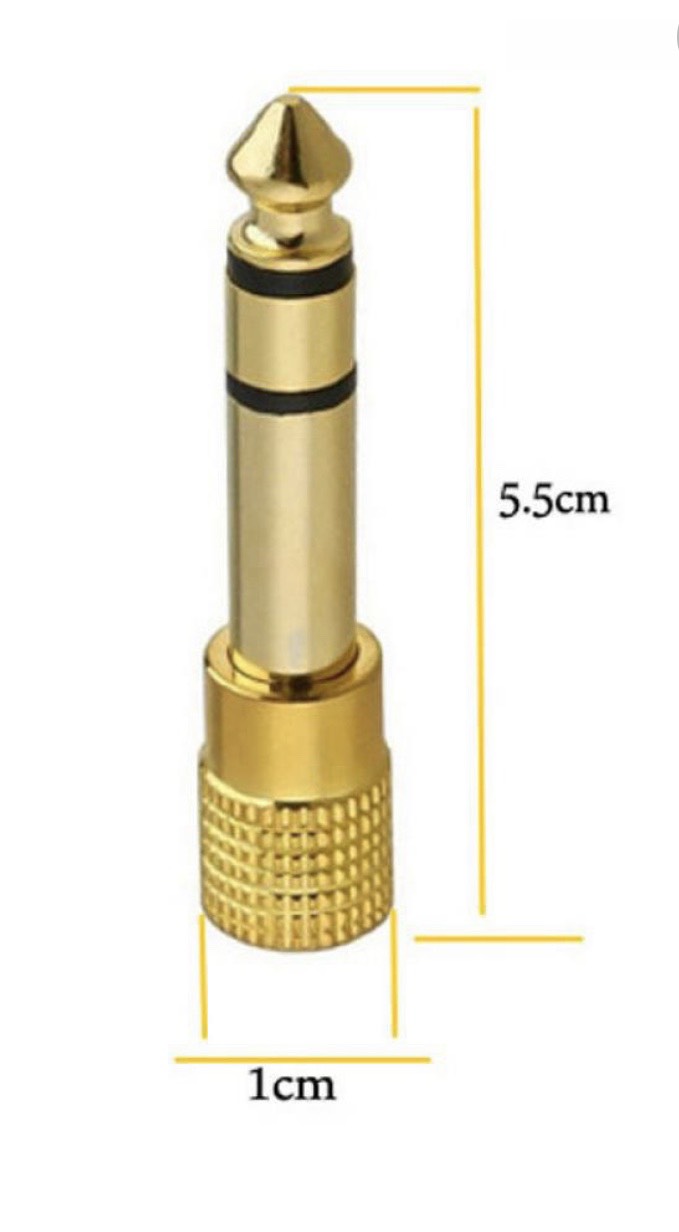 Jack chuyển 6.5mm sang 3.5 mm