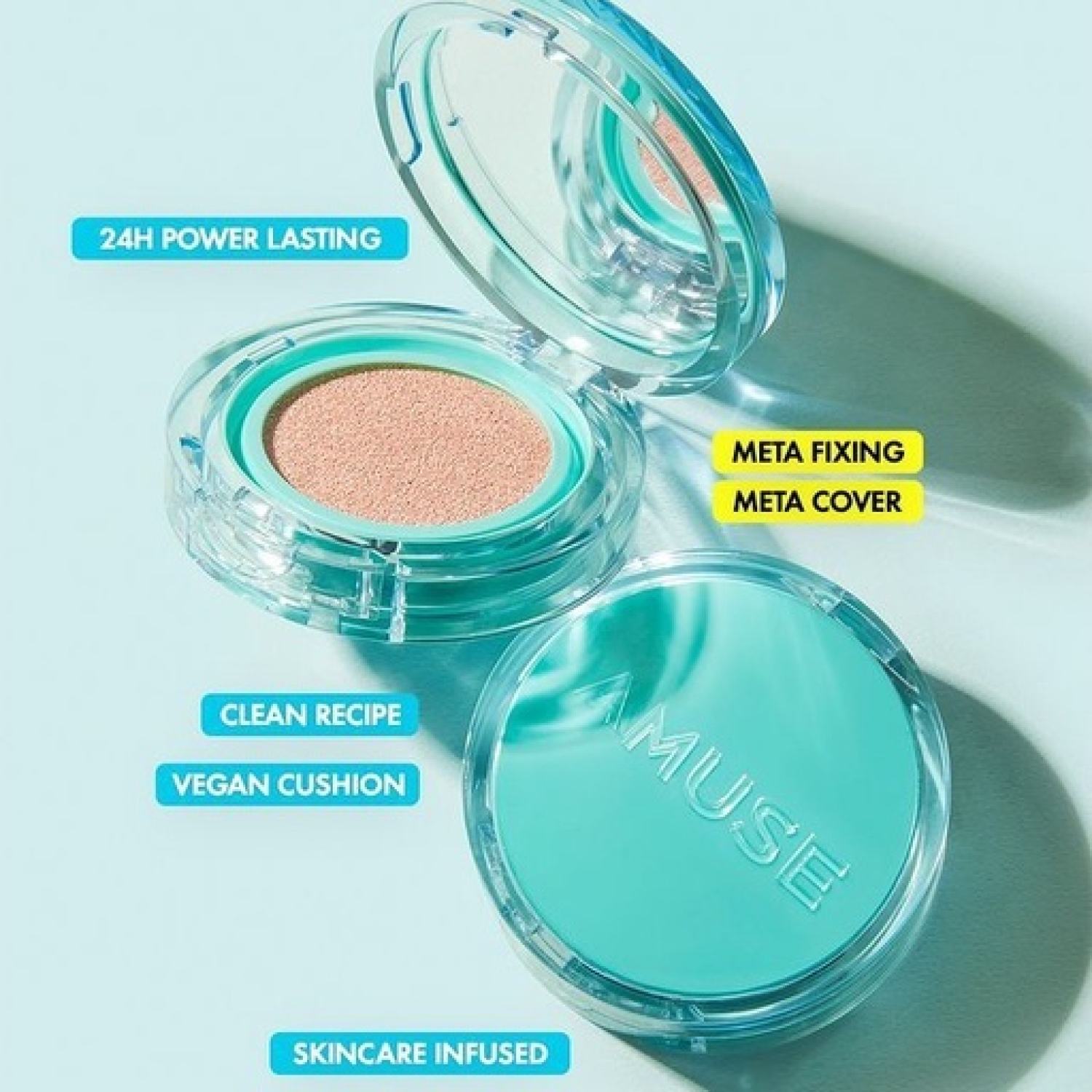 New Phấn nước Amuse Meta Fixing Vegan Cushion - Ninishop
