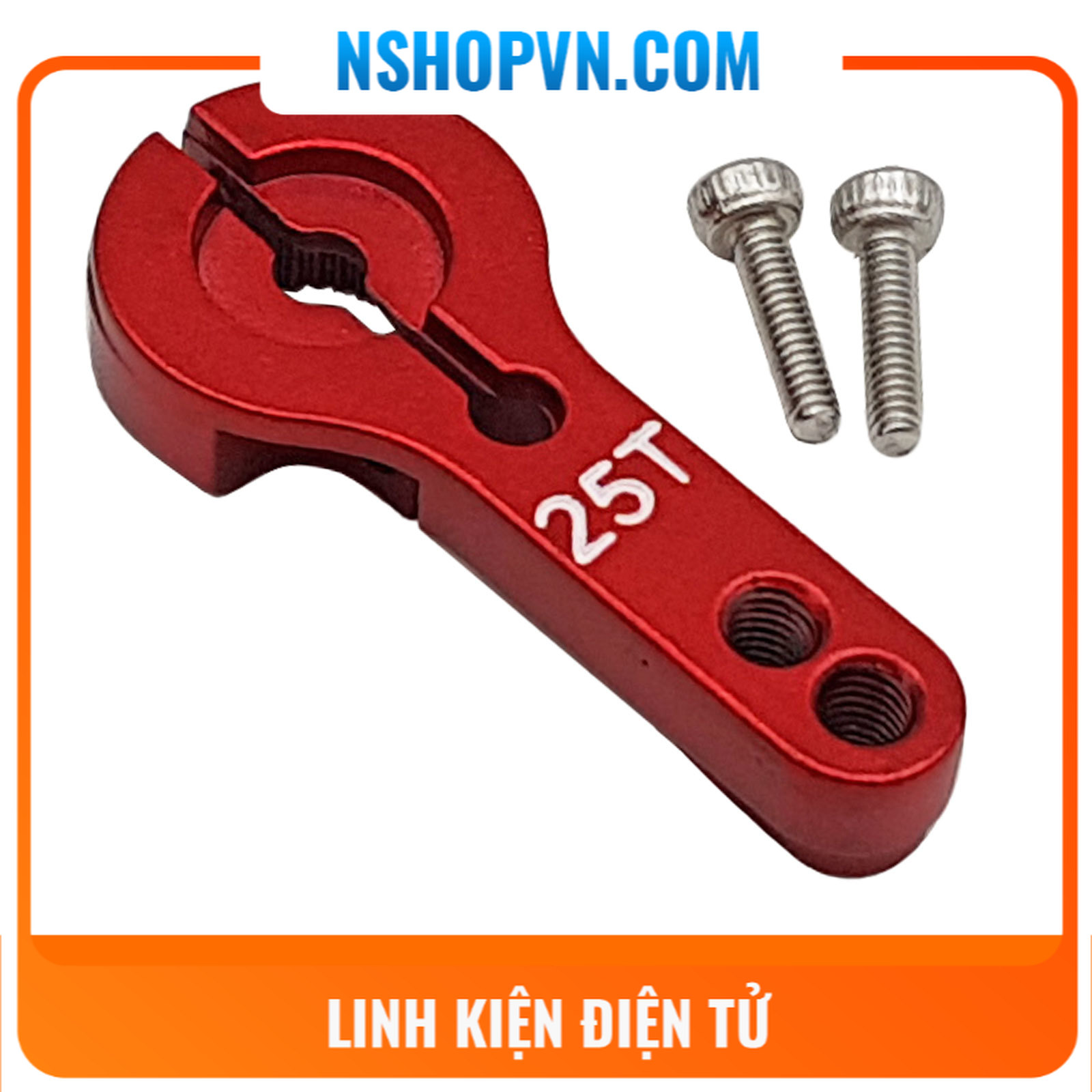 Cánh tay servo kim loại 25t