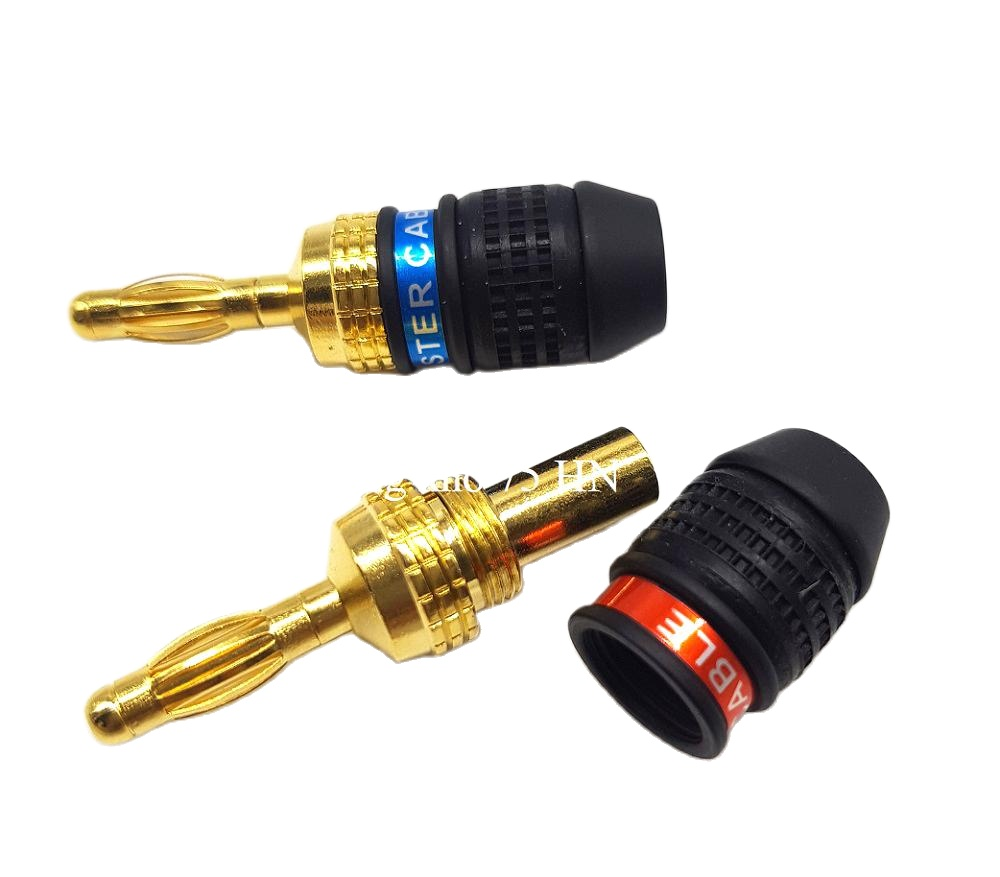 Combo 10 cái Jack loa Bắp Chuối Monster thuần đồng cao cấp