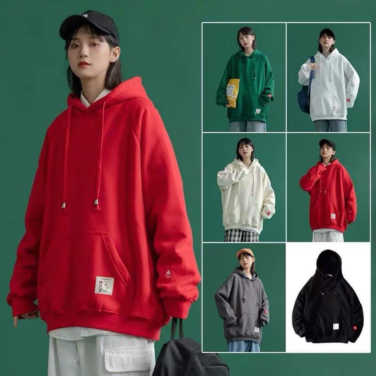 [ Ảnh Thật ] ÁO HOODIE UNISEX Nam Nữ BASIC CAO CẤP NHIỀU MÀU