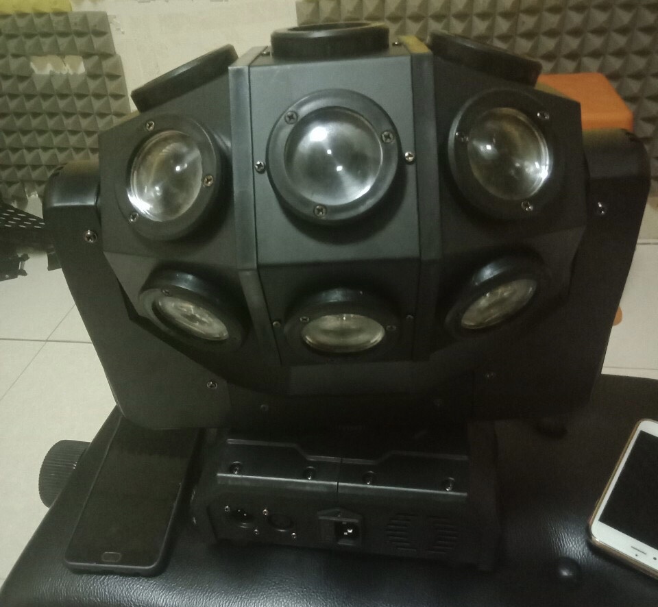 Moving Head Light 1 Head 18 LEDs with Laser