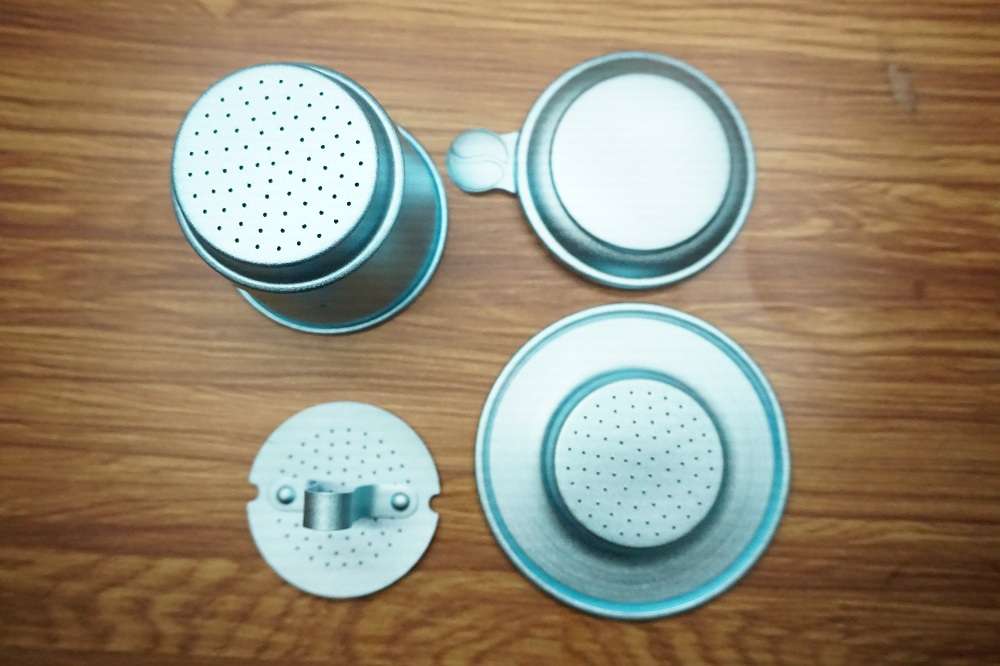 Combo 2 Phin Nhôm Pha Cà Phê Việt Nam - Màu Xanh Dương