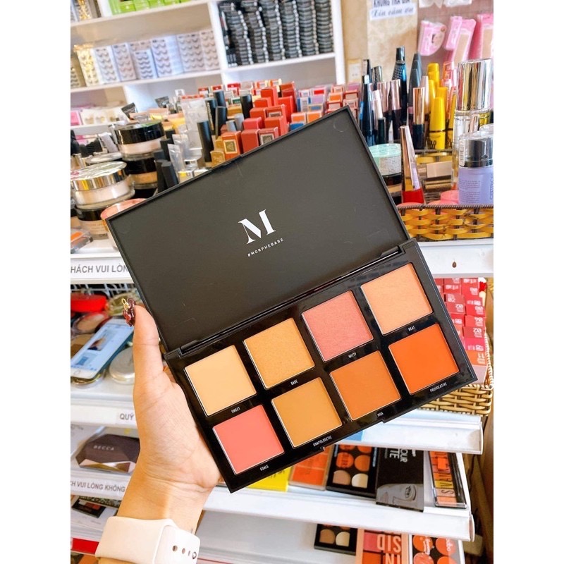 Phấn Má Morphe Blush Palette 8W & 8C