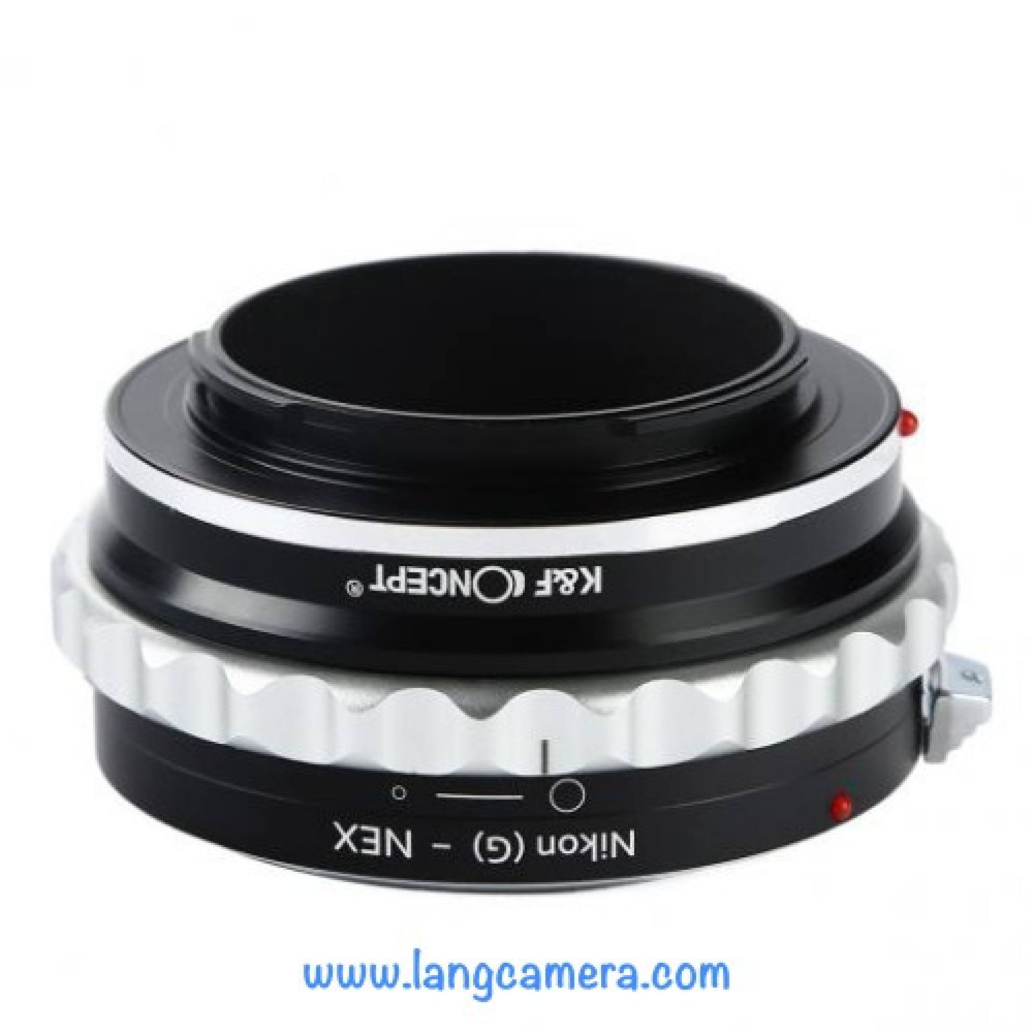 Ngàm chuyển Nikon(G)-Nex PRO - Hiệu K&F Concept