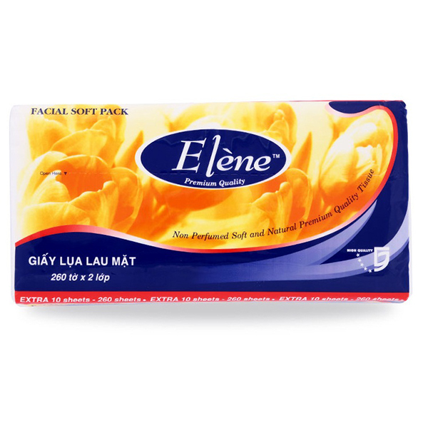[Siêu thị WinMart] - Khăn giấy lụa 2 lớp Elene gói 260 tờ