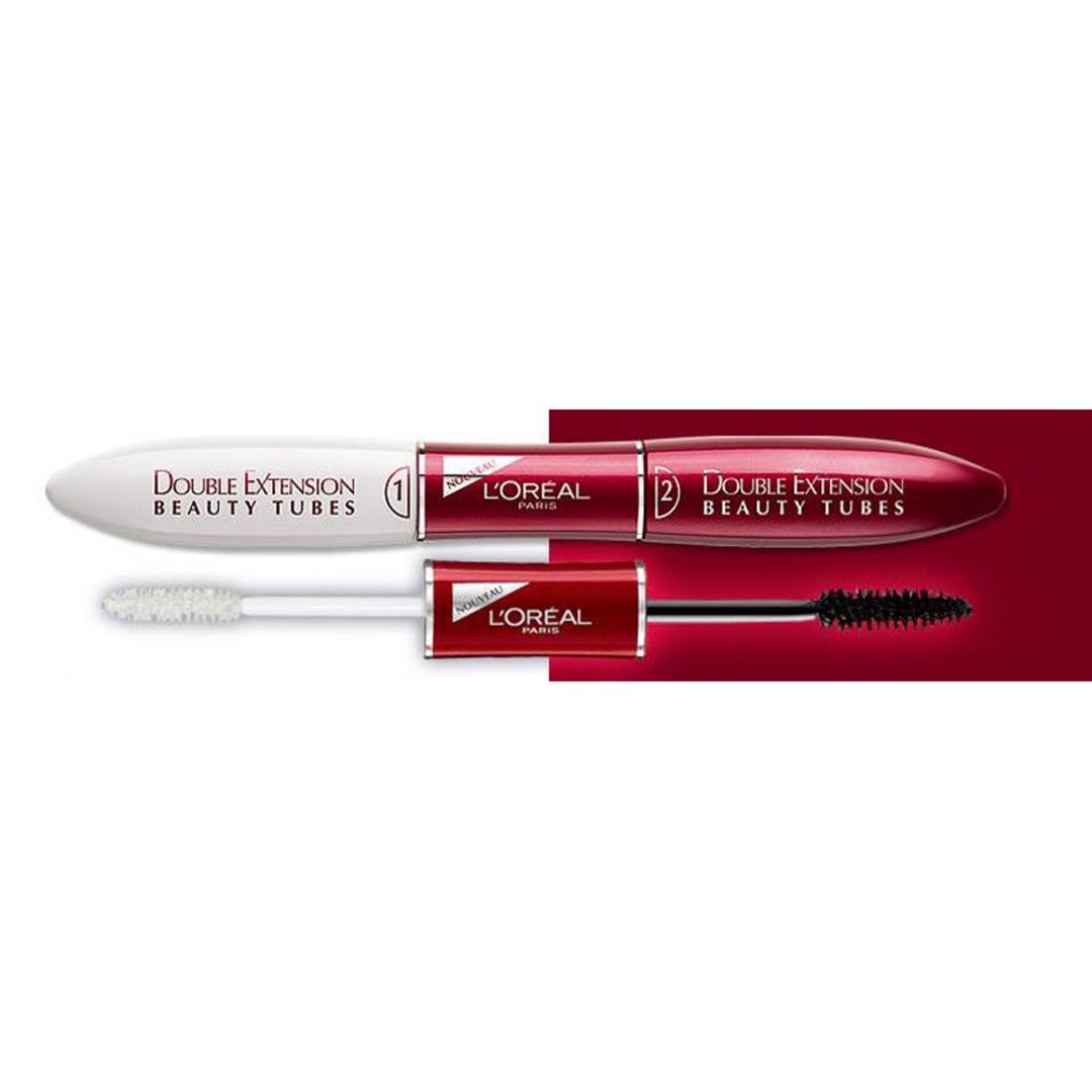 [CHÍNH HÃNG] Mascara 2 đầu L'Oreal Double Extension Beauty Tubes 14ml