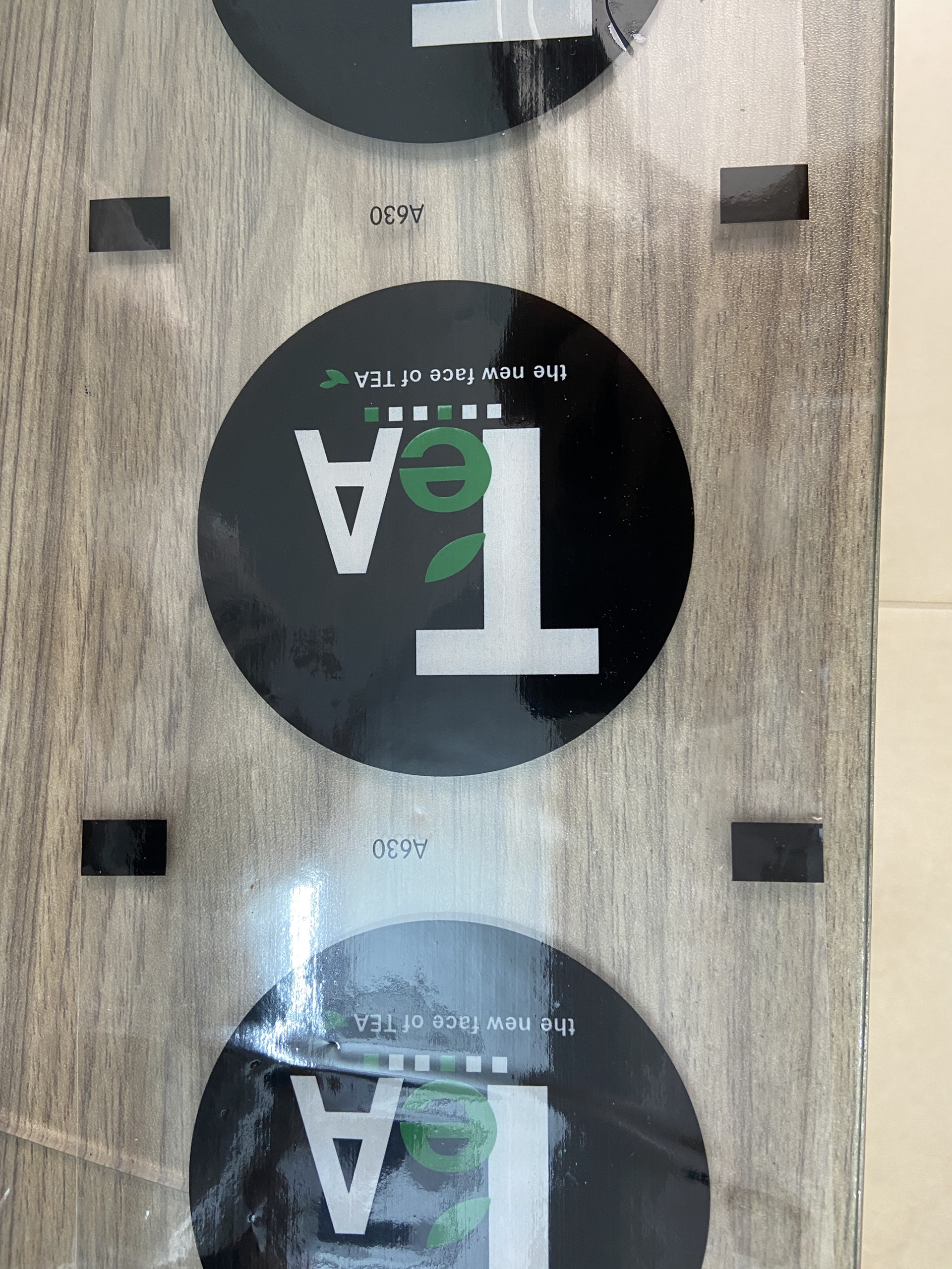 Cuộn Keo Dán Miệng Ly Trà sữa Chữ Tea 1750ly