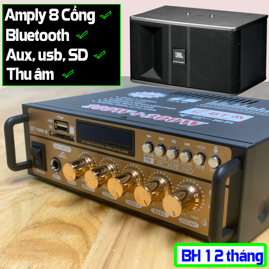 [HCM]Amply karaoke Nanomax PA-1207A