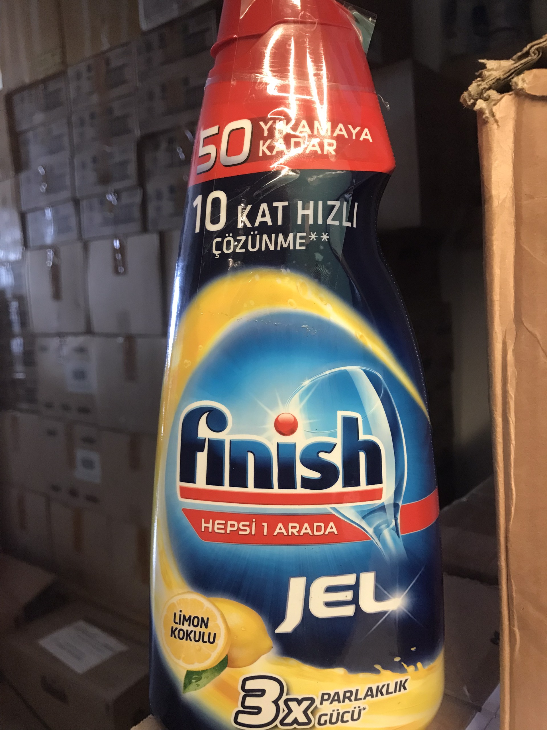 [HCM] Gel rửa chén bát Finish All In 1 Max 700 - 1000ml dùng cho máy rửa chén bát