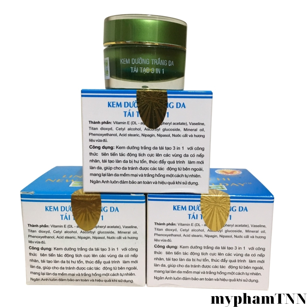 kem dưỡng trắng tái tạo da new today ốc sên linh chi 12g