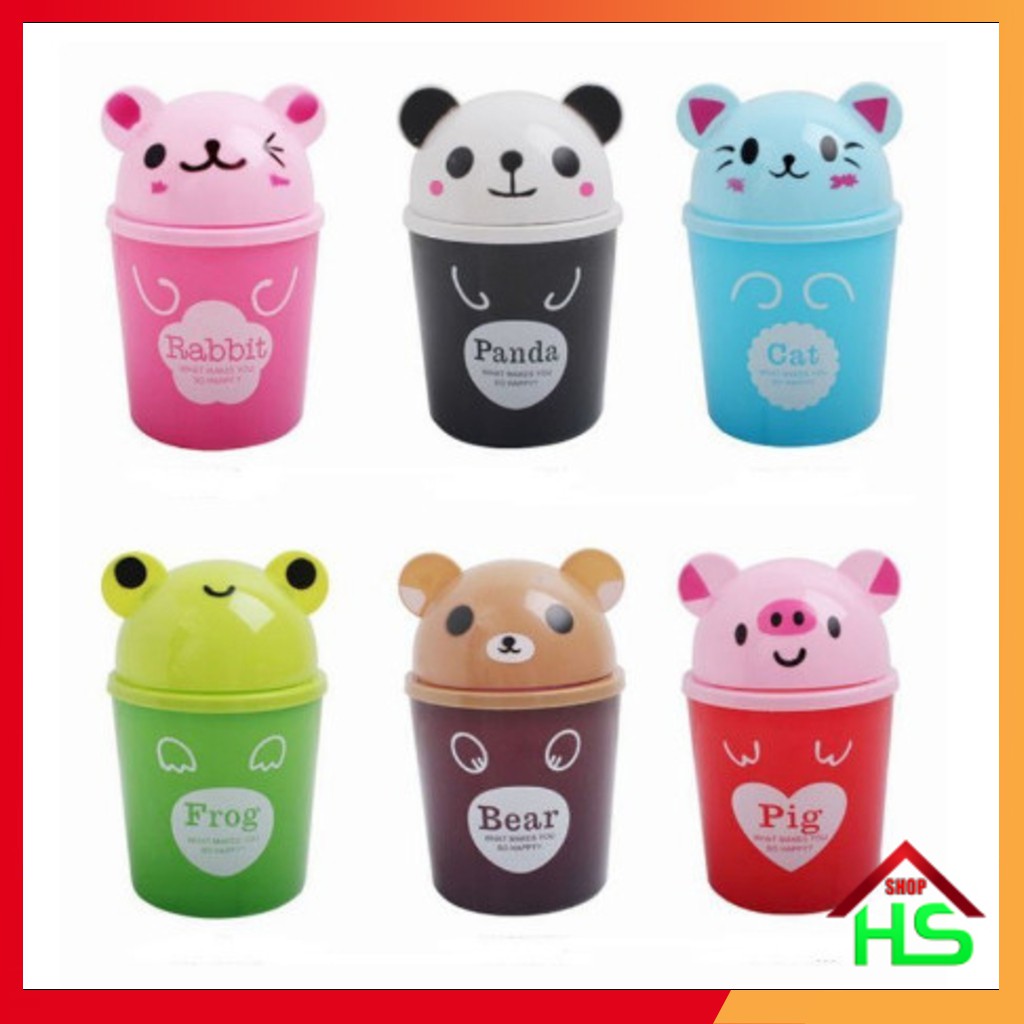 Thùng rác mini để bàn văn phòng