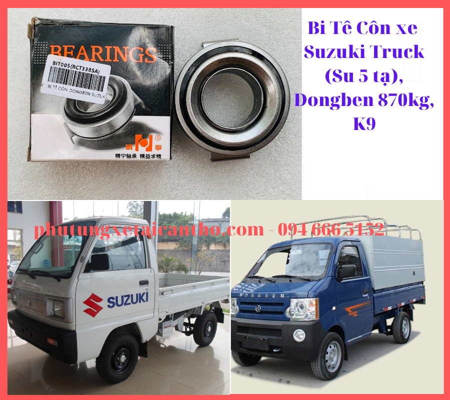 Bi tê côn xe suzuki truck , dongben 870kg và k9- bi 338sa