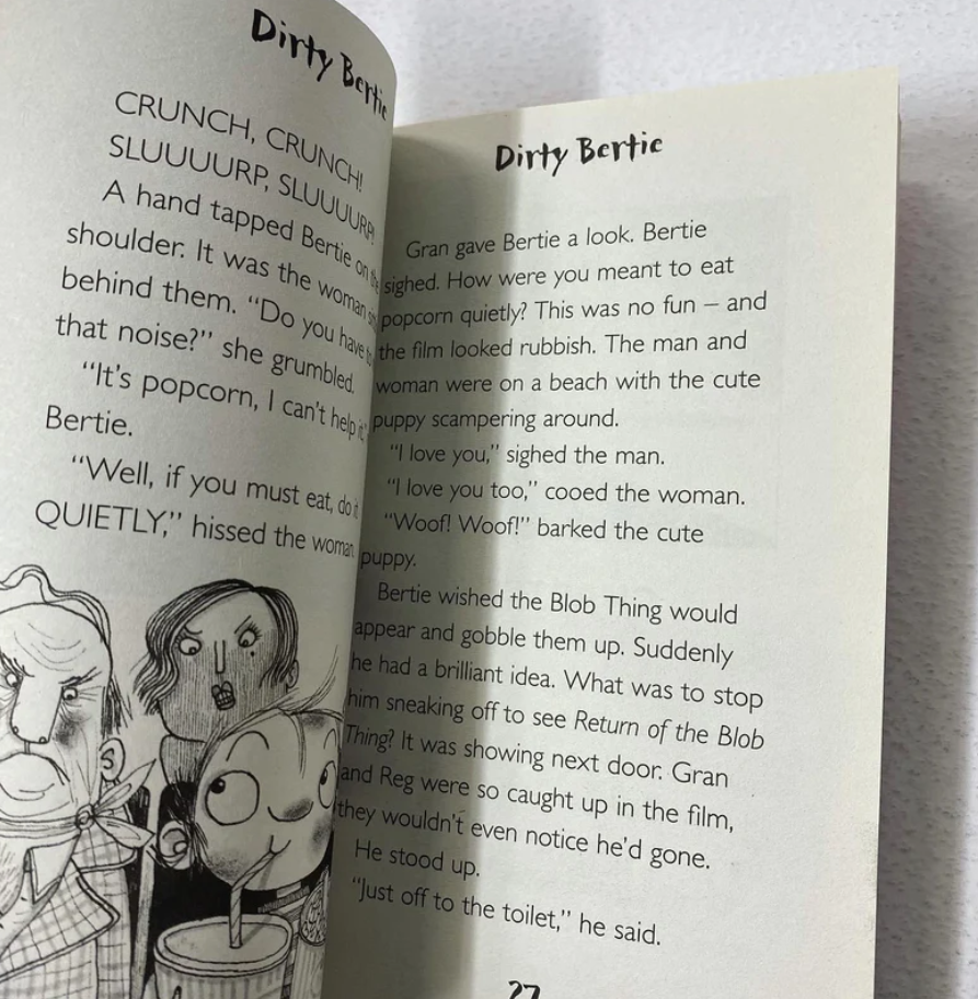 Dirty Bertie Series - 20 quyển | Nhập Khẩu
