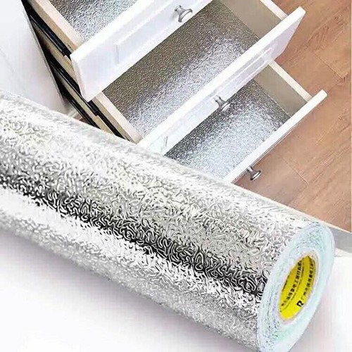 Cuộn giấy bạc dán bếp [3Mx60CM] chống thấm cách nhiệt