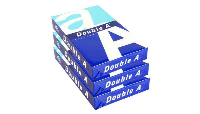 Giấy A4 DOUBLE A định lượng 70gsm - 1 thùng 5 ream