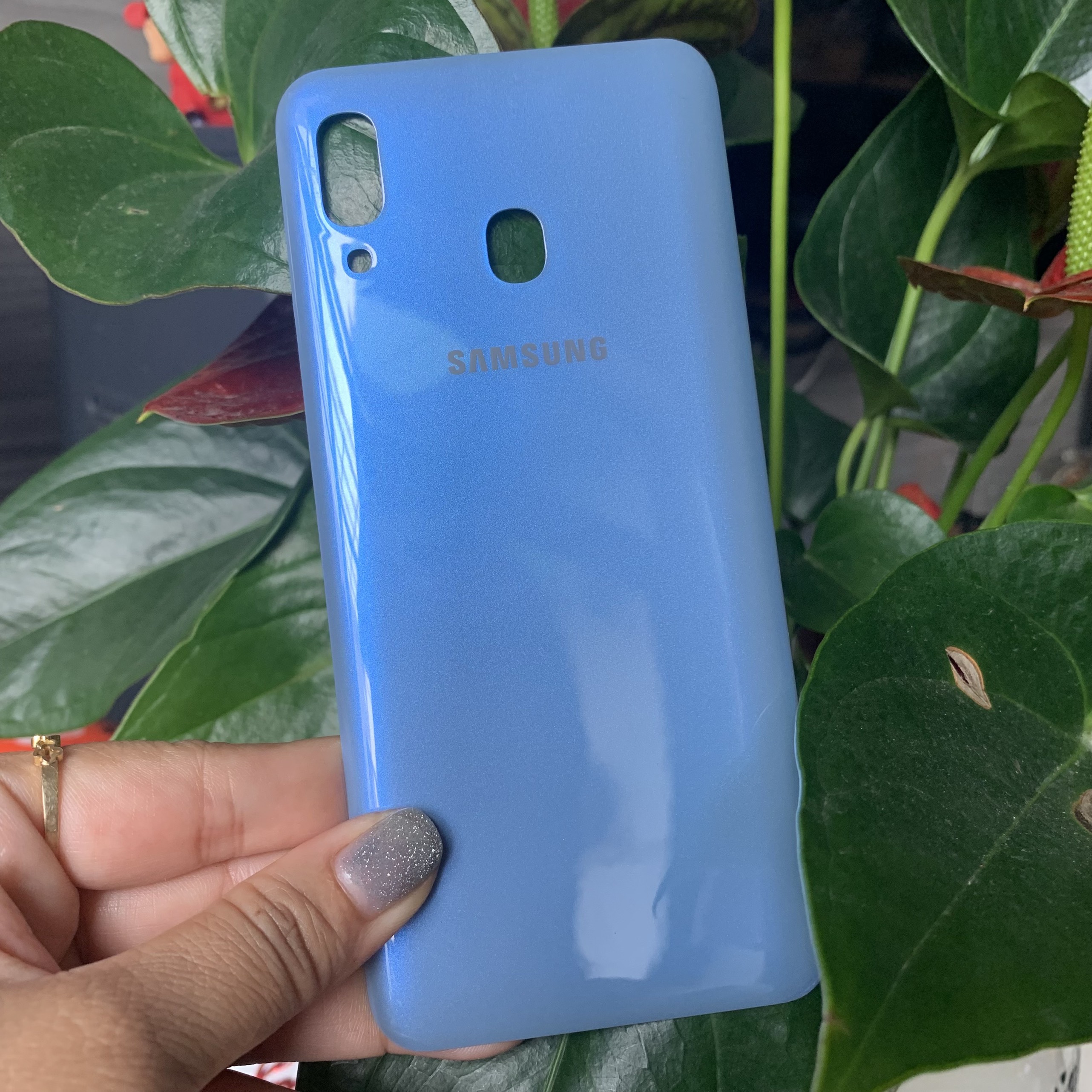 Nắp lưng samsung A30 lưng mỏng