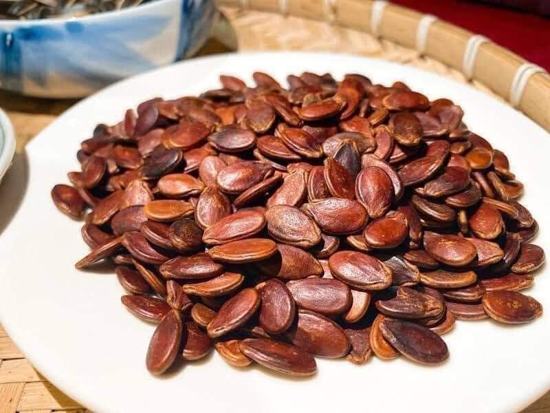 (FREESHIP) 1kg Hạt dưa rang củi không phẩm màu - Chợ Bến Tre