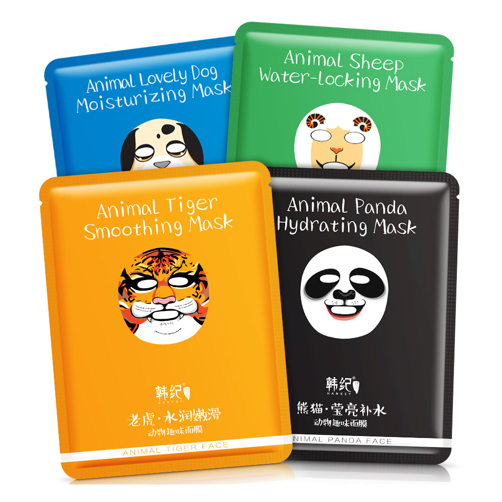 [HCM]{COMBO 2 MẶT NẠ}GADO MẶT NẠ DƯỠNG DA HÌNH THÚ – Animal Mask HANKEY