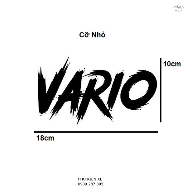 Tem Dán Vario Siêu Đẹp Cho Xe Máy