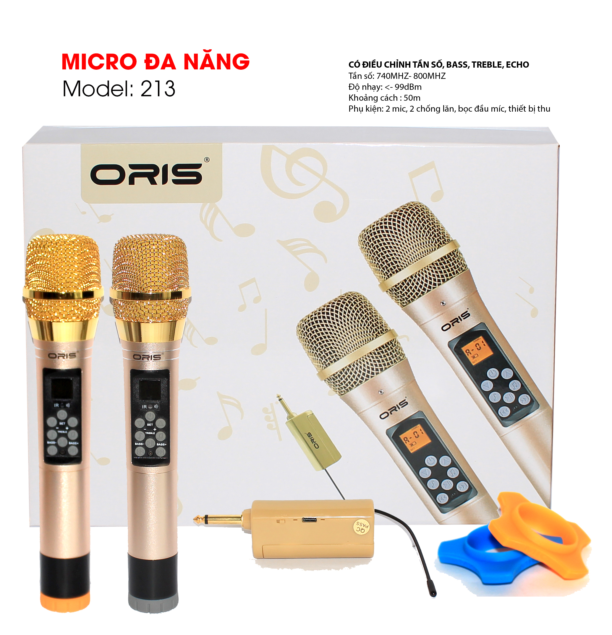 [HCM]Micro không dây Oris 213