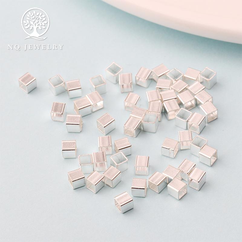 [HCM]Combo 2 charm bạc hình vuông - NQ Jewelry