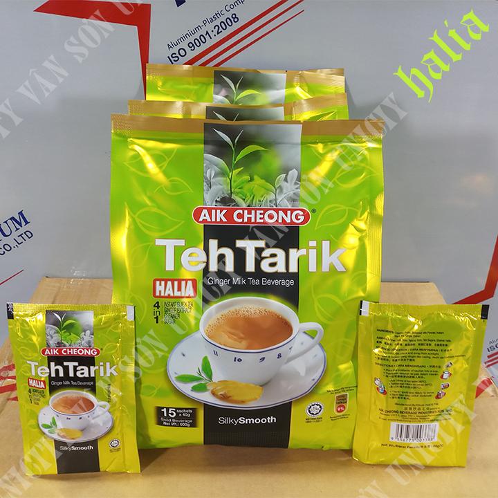Trà sữa vị Gừng Teh Tarik Halia bịch 600g Aik Cheong