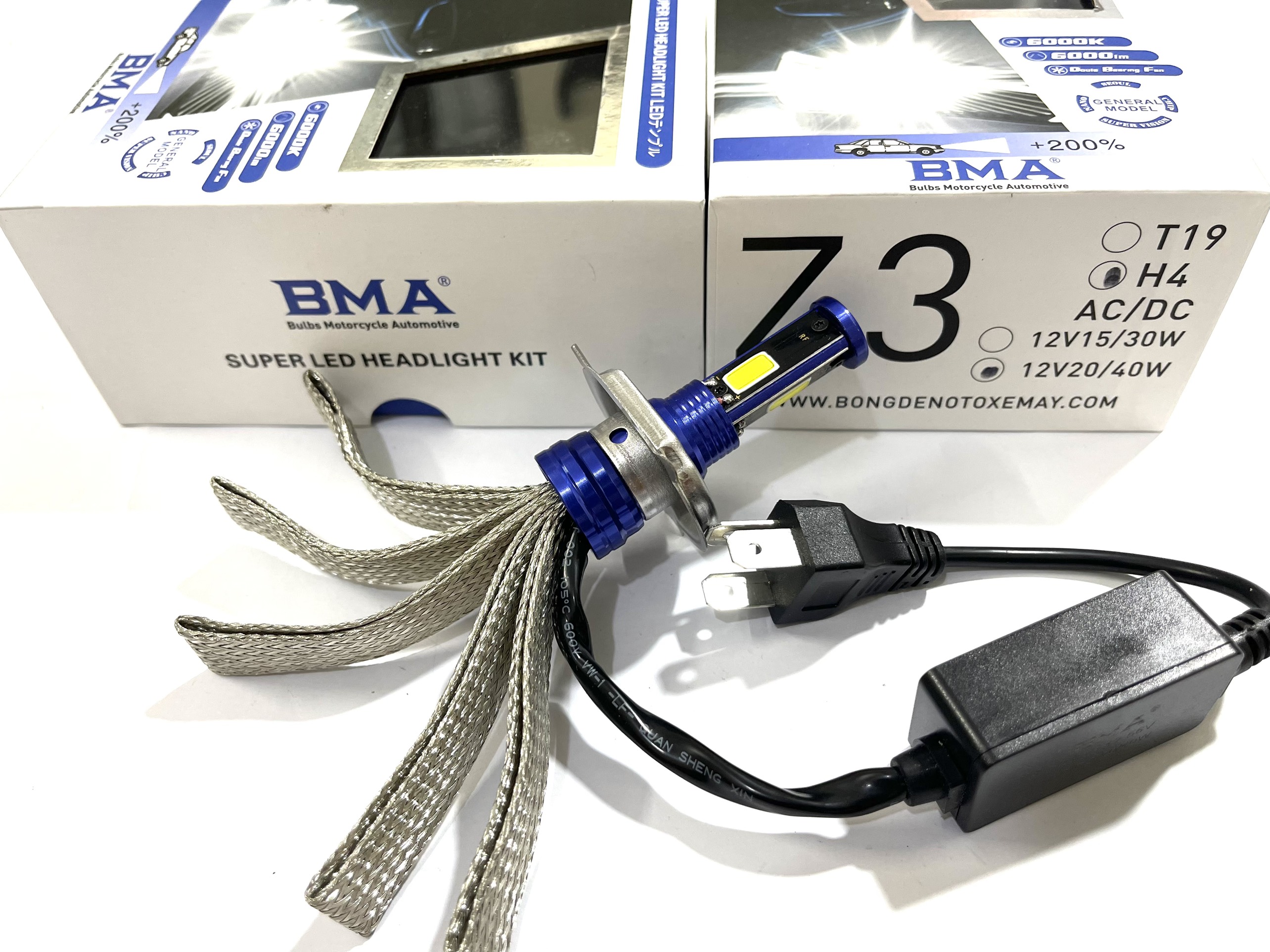 Đèn pha led z3 - z2 hàng chính hãng bma tim siêu sáng cao cấp bảo hành 1 năm