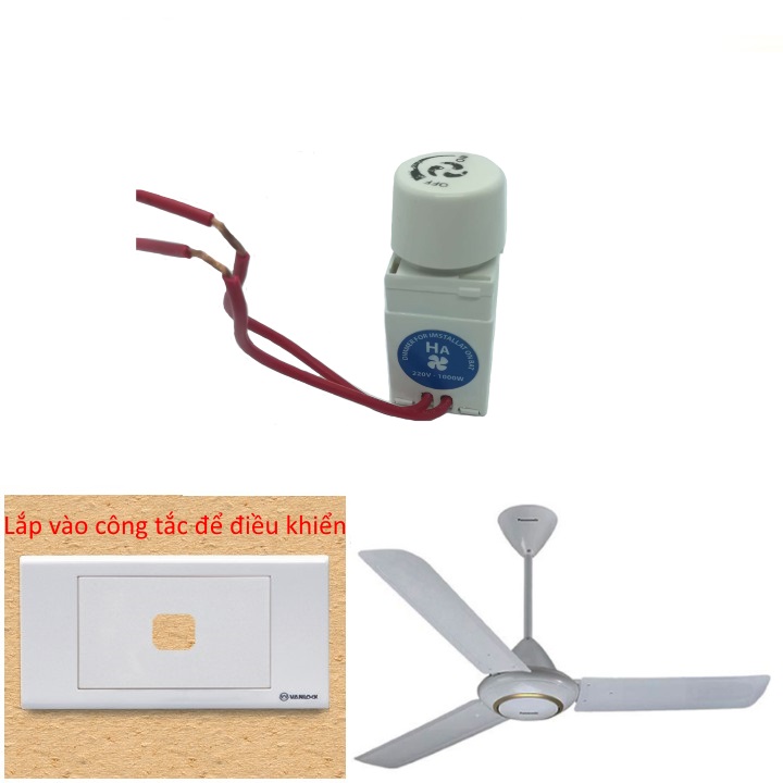 Dimmer Điều Khiển Quạt Trần 220V 1000W