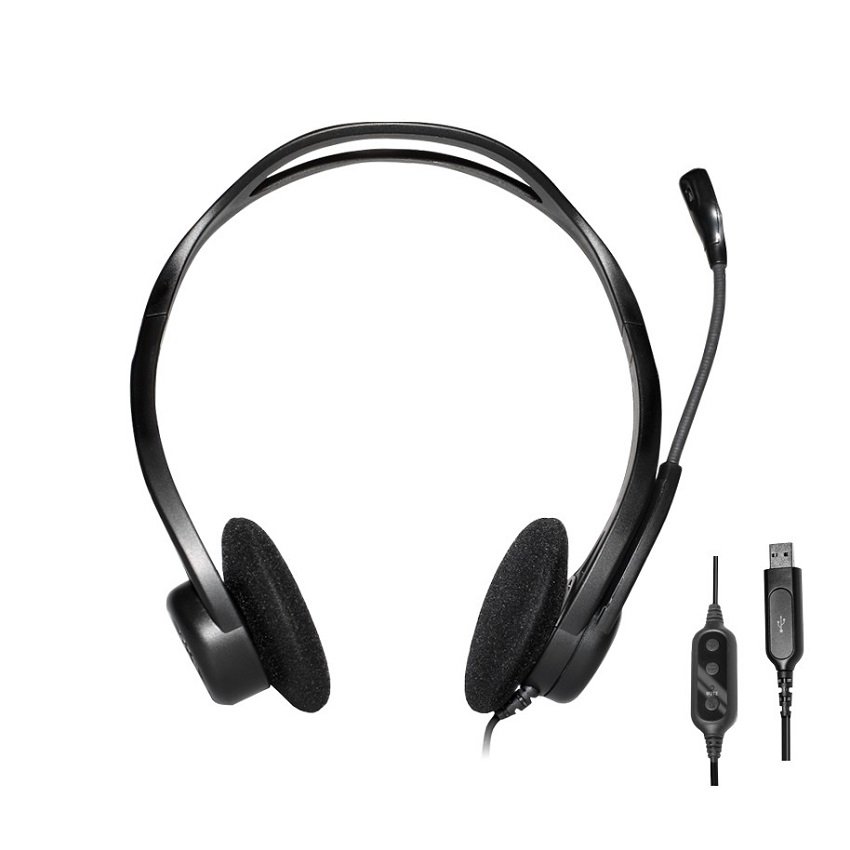 Logitech H370 wired headphones-Original