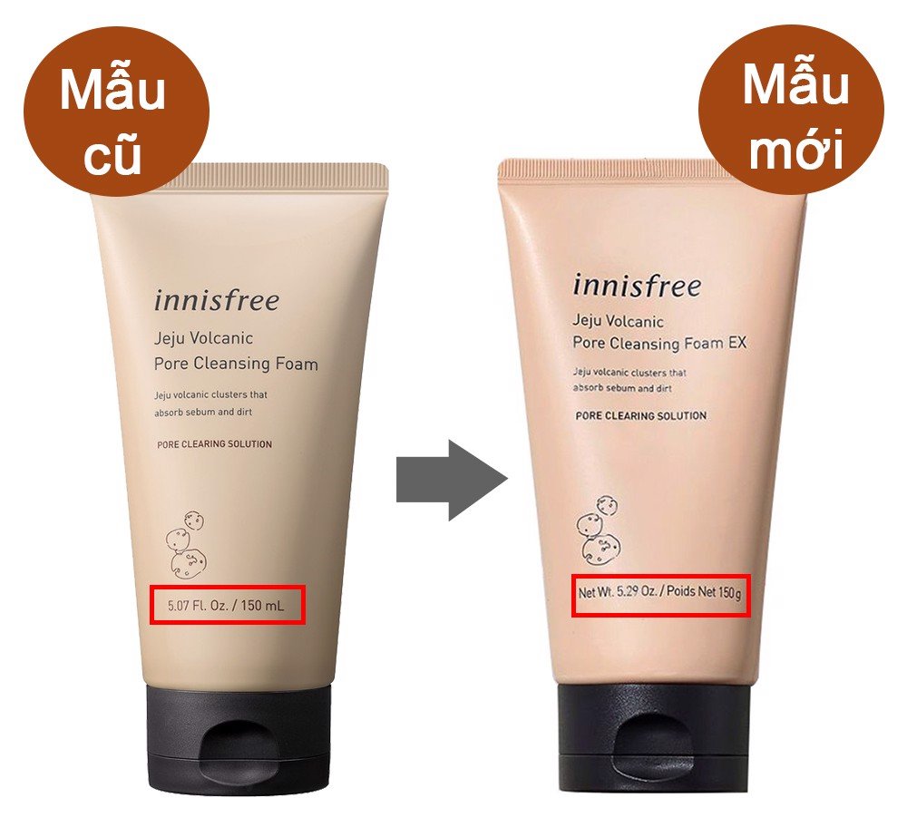 Sữa Rửa Mặt Dành Cho Da Dầu INNISFREE Tro Núi Lữa