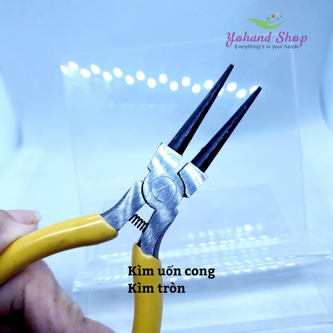 Kìm làm hoa voan handmade