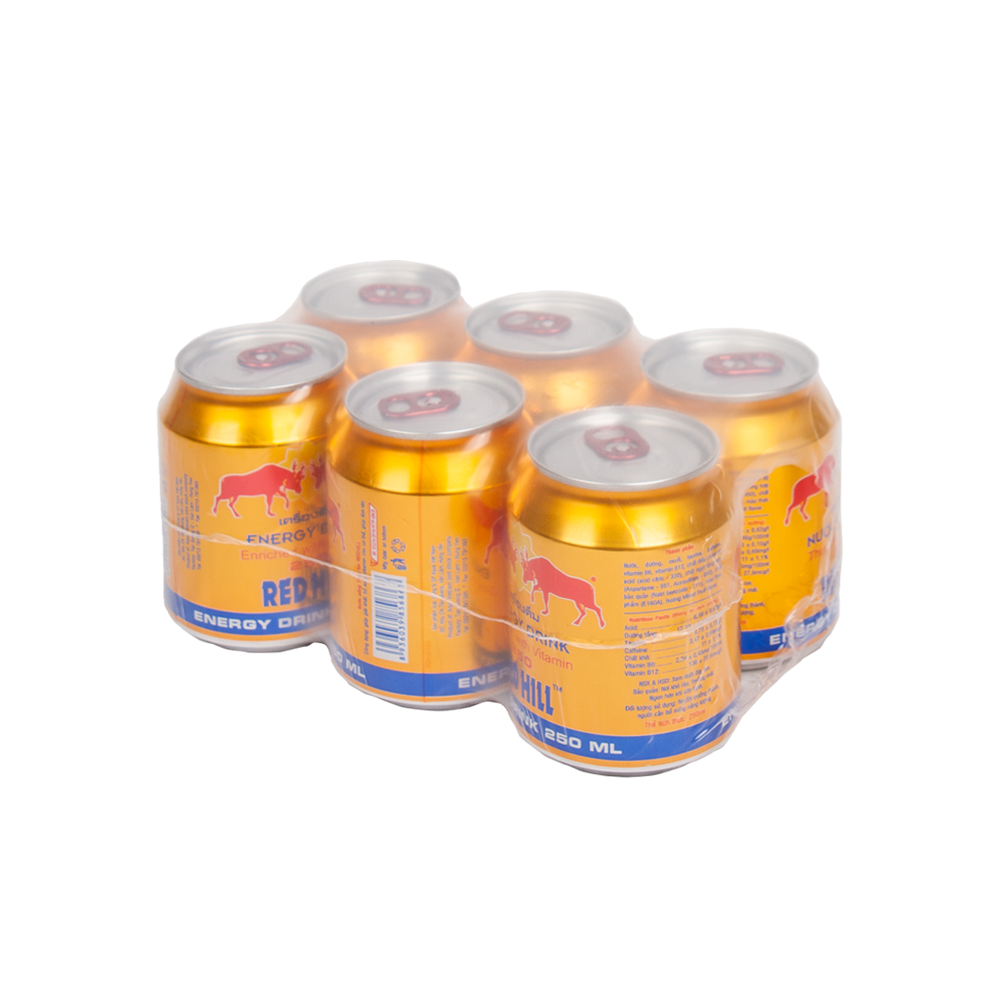 [HCM]Lon Nước Tăng Lực Red Hill (1 lon X 250ml)