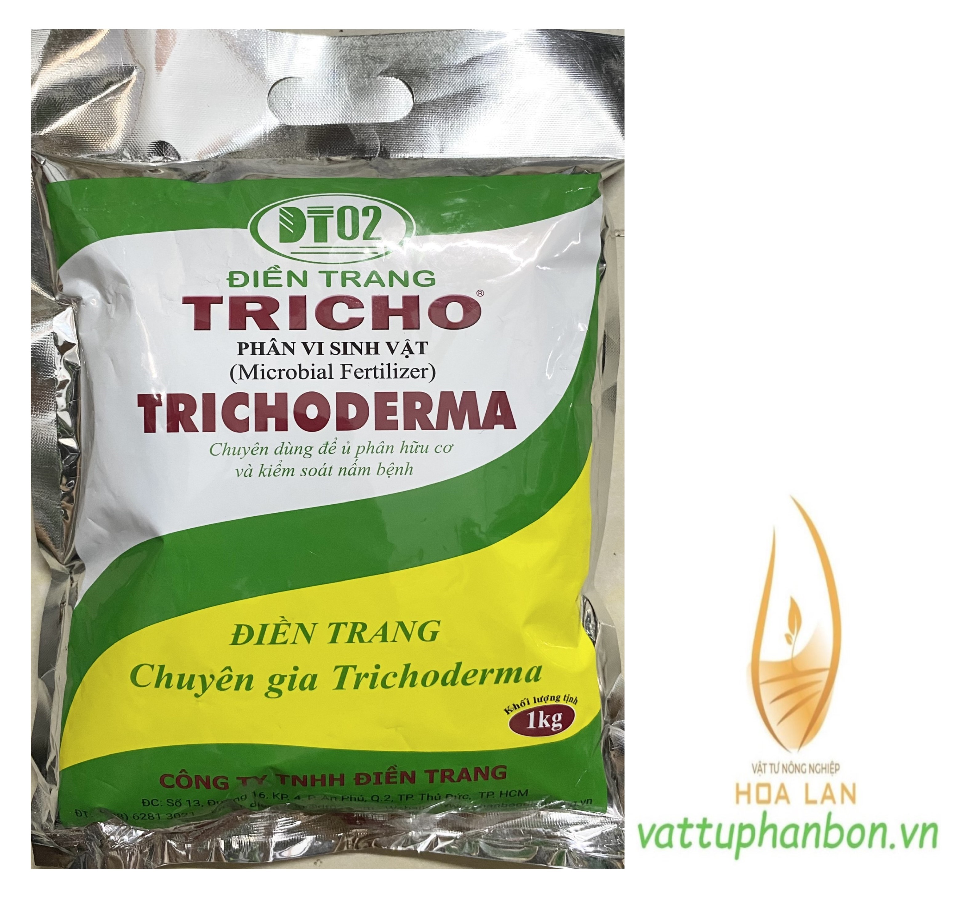 Trichoderma (Chuyên Dùng để Ủ Phân Hữu cơ & Kiểm soát Nấm bệnh) - #611A# 1kg