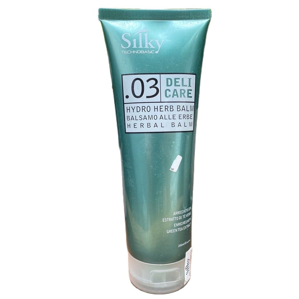 [HCM]Dầu xả chăm sóc bóng mượt ( ủ hấp xả) Silky Deli Care Hydro Herb Balm 250ml